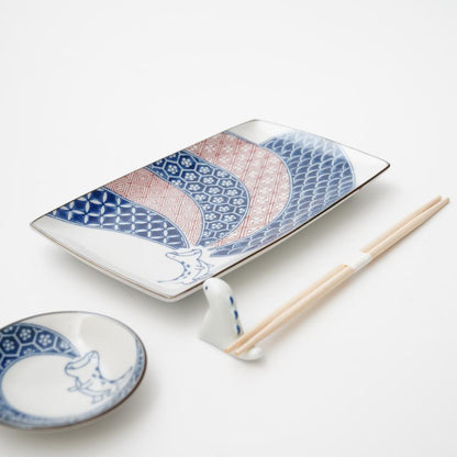 EDO SAURUS RECTANGULAR PLATE