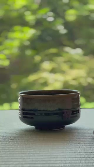 MATCHA BOWL - DRAIN BLACK